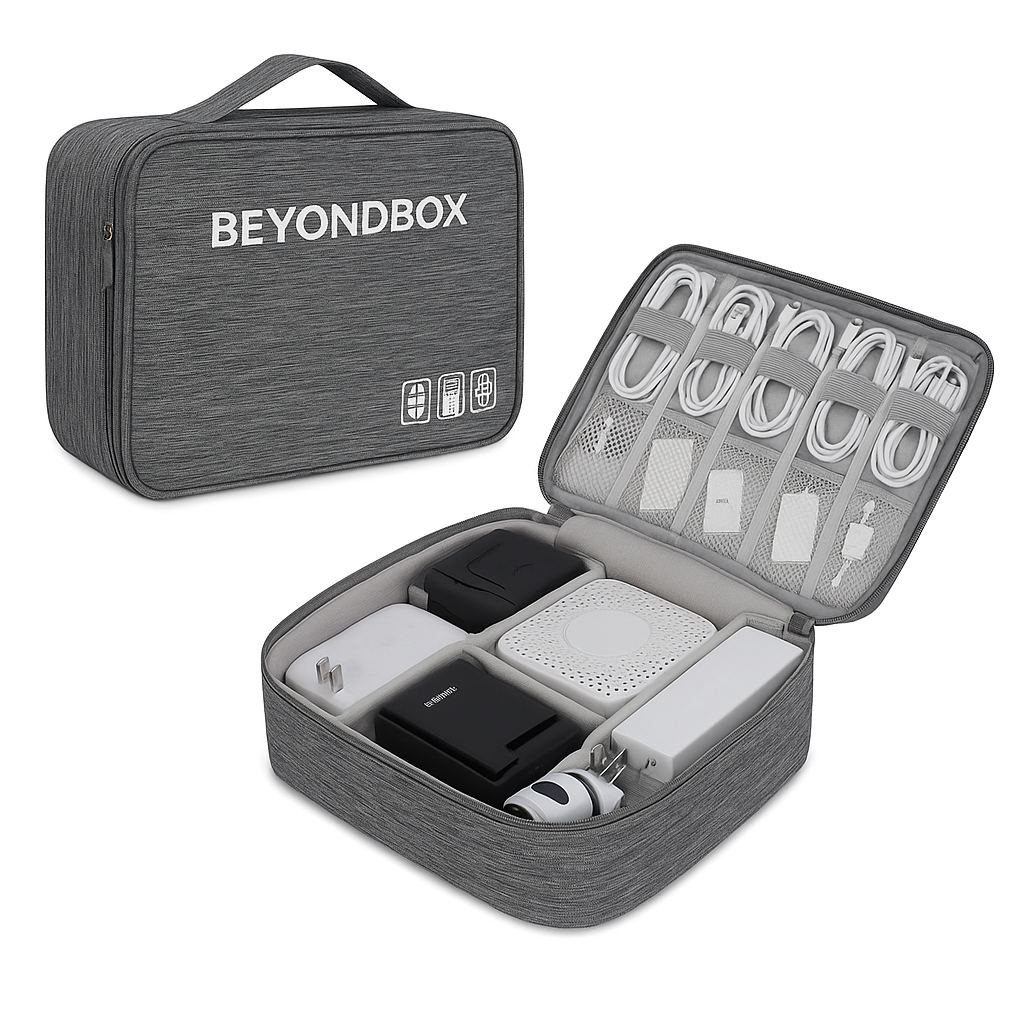 Mini Tech Organizer – Cable & Gadget Pouch