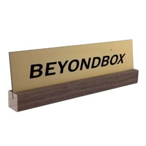 Desk Nameplate with Appreciation Message