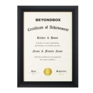 Certificate – A4 Size